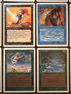 Magic The Gathering Card Lot (15): Vintage Unlimited Set - Excellent - Image 5