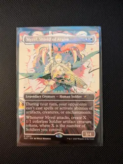 SLC Myrel, Shield of Argive #13 Borderless Encyclopedia Countdown Secret Lair NM - Image 1