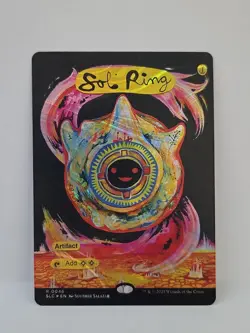 Sol Ring Halo Foil Encyclopedia Of Magic MTG 0046 Full Art - Image 1