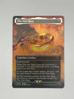 The One Ring 0451 (Borderless) MTG Foil 0451 NM - Image 1