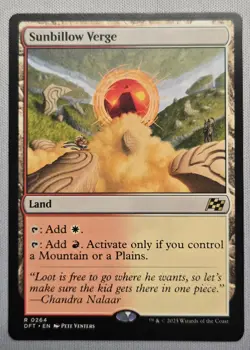 Sunbillow Verge - Aetherdrift - MTG LP - Image 1