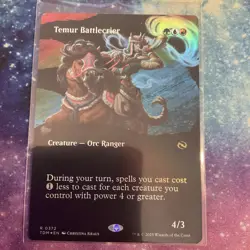 Temur Battlecrier (FOIL) x1 - MTG Tarkir: Dragonstorm TDM #372 - Image 1
