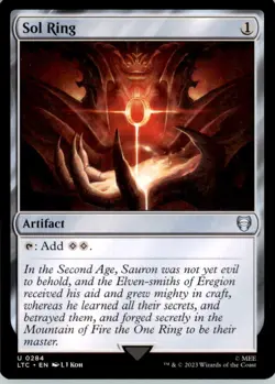 Sol Ring U Commander: The Lord of the Rings: Tales of Middle-earth 284 NM - Image 1