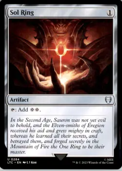 Sol Ring U Commander: The Lord of the Rings: Tales of Middle-earth 284 NM - Image 1