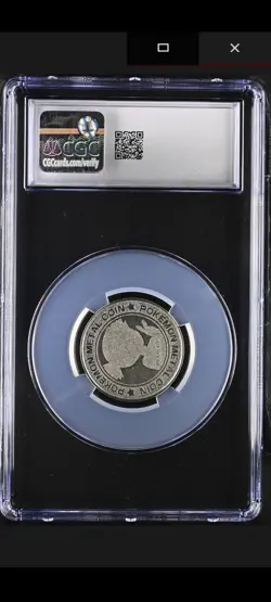 1999 Misty Meiji Battle Coin Japanese Series 2 CGC 10 Pokemon - Only 3 In World - Image 2