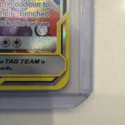 Pokemon Cosmic Eclipse Togepi Cleffa Igglybuff GX 143a/236 Tag Team Full Alt Art - Image 5