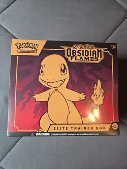 Pokemon: Scarlet & Violet | Obsidian Flames ETB | Elite Trainer Box | NEW SEALED 820650853913 - Image 1