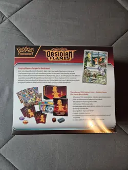 Pokemon: Scarlet & Violet | Obsidian Flames ETB | Elite Trainer Box | NEW SEALED 820650853913 - Image 2