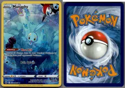 2023 Pokemon, Crown Zenith Galarian Gallery, #GG06/GG70 Manaphy, Holo Rare - Image 1