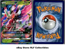 2017 Pokemon, Sun & Moon Base, #15/149 Lurantis GX, Holo Ultra Rare - Image 1