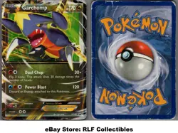 2014 Pokemon, XY Promos, #XY09 Garchomp EX, Holo Black Star Promo - Image 1