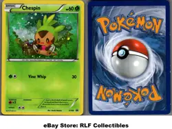 2015 Pokemon, XY Promos, #XY88 Chespin, Holo Black Star Promo - Image 1