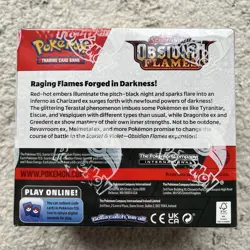 Pokemon Obsidian Flames Booster Box 36 Packs TCG Scarlet & Violet New & Sealed🔥 - Image 4