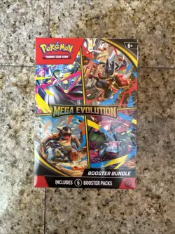 Pokemon Mega Evolutions Booster Bundle TCG Factory Sealed - Image 1