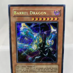 Yugioh Barrel Dragon VB5-003 Secret Rare Exzellent - Image 3