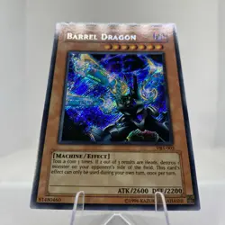 Yugioh Barrel Dragon VB5-003 Secret Rare Exzellent - Image 4