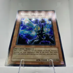 Yugioh Barrel Dragon VB5-003 Secret Rare Exzellent - Image 5
