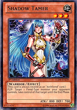 Shadow Tamer LCJW-EN239 Yu-Gi-Oh! Light Play 1st Edition - Image 1