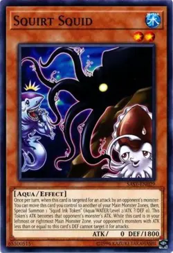 Squirt Squid - SAST-EN029 - Common - Unlimited Edition - Moderately Played - Image 1