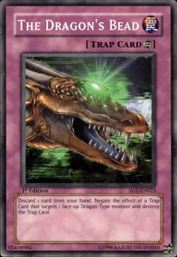 The Dragon's Bead - 1st Edition SD1-EN023 - MP - YuGiOh - Image 1