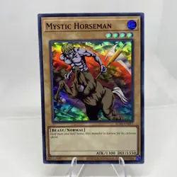 Yugioh Mystic Horseman KC01-EN017 Ultra Rare 25th Anniversary Kaiba Set - Image 1