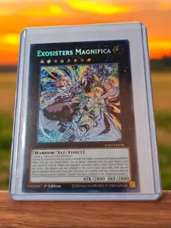 🔥Yu-Gi-Oh! Exosister Mikailis MP23-EN256 Prismatic Secret Rare 1st Ed - Image 1