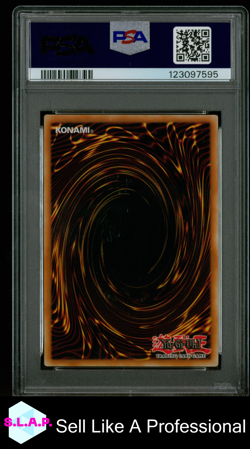DARK MAGICIAN YU-GI-OH! GERMAN LOB 25TH ANNIVERSARY EDITION 2023 DE005 PSA 8 - Image 2