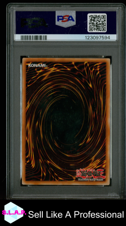 TRI-HORNED DRAGON YU-GI-OH! GERMAN LOB 25TH ANNIVERSARY ED 2023 DE000 PSA 8 - Image 2