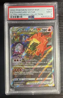 Charizard VSTAR SWSH262 SWSH: Sword & Shield Promo Cards Holo PSA 9 - Image 1