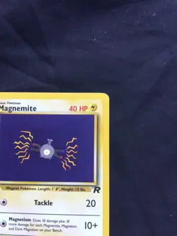 Pokemon Cards: Team Rocket 1st Edition Common: Magnemite 60/82 - Image 3