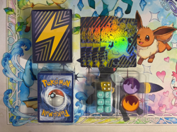 2024 Surging Sparks Sleeves, Dice, Markers, Energy Cards and Dividers - Image 1