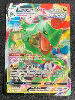 Rayquaza VMAX 101/159 Crown Zenith Ultra Rare Pokemon TCG Card NM - Image 1