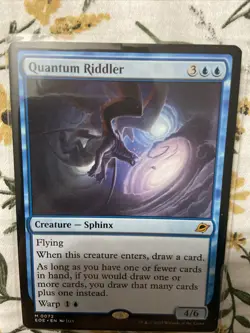 Quantum Riddler Edge of Eternities Regular Card #72 NM Condition MTG EOE - Image 1