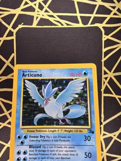 🔥 Articuno 2/62🔥 Original Holo Rare Fossil Set Pokemon Card WOTC TCG 1999 - Image 4