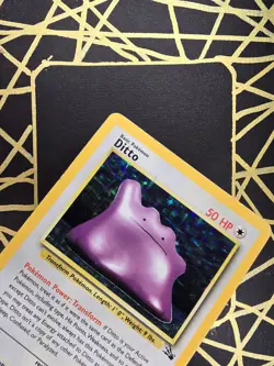 🔥 Ditto 3/62 🔥 Original Holo Rare Fossil Set Pokemon Card WOTC TCG 1999 - Image 5
