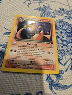 Dark Charizard - 4/82 Holo Rare - Team Rocket Pokemon TCG Card Vintage LP+ - Image 4