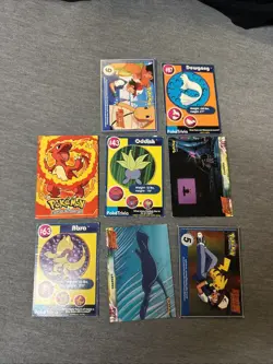 Pokemon Cards Promotional Vintage Cards Topps And BK Lot Of 8 - Image 1