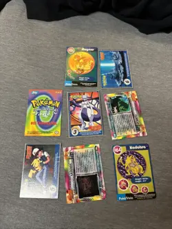 Pokemon Cards Promotional Vintage Cards Topps And BK Lot Of 8 - Image 2