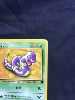 Pokemon Cards: Team Rocket 1st Edition Common: Ekans 56/82 - Image 3
