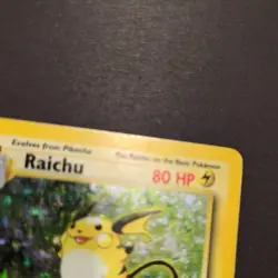 1999 Pokemon Base Set Vintage Holo Cards Raichu Hitmonchan Damaged - Image 4