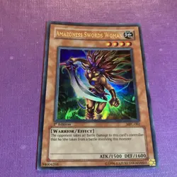 MFC-061 Amazoness Swords Woman Ultra Rare 1st Edition NM/LP Yugioh Card - Image 1