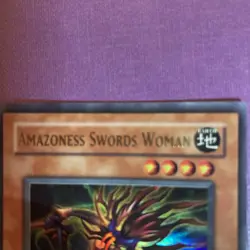 MFC-061 Amazoness Swords Woman Ultra Rare 1st Edition NM/LP Yugioh Card - Image 3