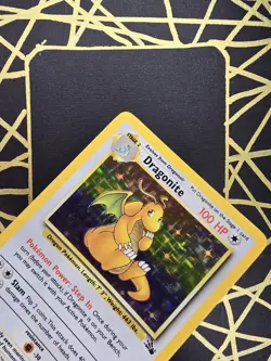 🔥 Dragonite 4/62 🔥 Original Holo Rare Fossil Set Pokemon Card WOTC TCG 1999 - Image 5
