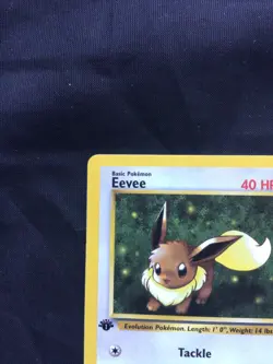 Pokemon Cards: Team Rocket 1st Edition Common: Eevee 55/82 - Image 2