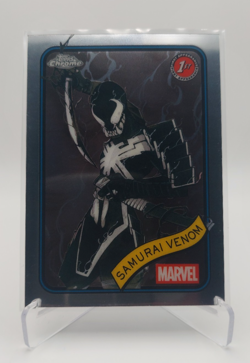 Samurai Venom - 127 Base Card - 2025 Topps Chrome - Marvel - Image 1