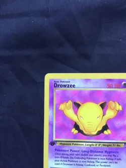 Pokemon Cards: Team Rocket 1st Edition Common: Drowzee 54/82 - Image 2