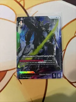 Gundam Card Game Gundam Deathscythe (GD01-025) (LR+) - Image 1