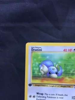 Pokemon Cards: Team Rocket 1st Edition Common: Dratini 53/82 - Image 2
