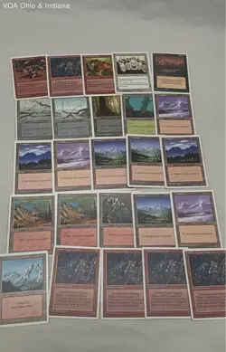 Vintage 1990s White Border Magic The Gathering MTG Cards Various Characters - Image 2