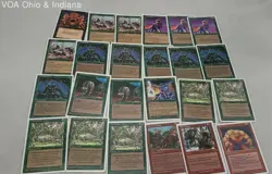 Vintage 1990s White Border Magic The Gathering MTG Cards Various Characters - Image 3